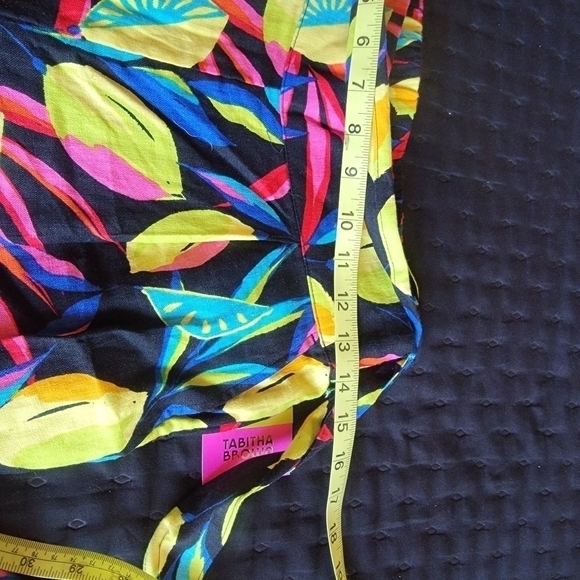 Nwt Tabitha Brown palazzo fruit print pants 👖 - Picture 7 of 10